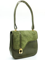 Gucci Olive Leather Shoulder Bag Accessory arcadeshops.com