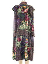 Mixed Print Patchwork Smock Dress Dress arcadeshops.com