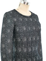 Alaia Fit And Flare Knit Dress Dress arcadeshops.com