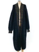 Embellished Mohair Knit Cardigan Jacket arcadeshops.com