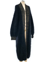Embellished Mohair Knit Cardigan Jacket arcadeshops.com