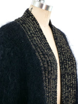 Embellished Mohair Knit Cardigan Jacket arcadeshops.com