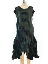 Issey Miyake Dimensional Pleated Plaid Dress Dress arcadeshops.com