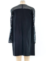 Courreges Sequin Embellished Mini Dress Dress arcadeshops.com