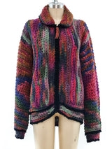 Chenille Knit Jacket Jacket arcadeshops.com