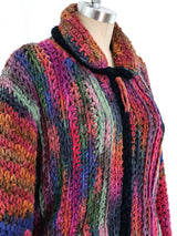 Chenille Knit Jacket Jacket arcadeshops.com