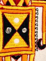 Malcolm Starr Embroidered Maxi Skirt Bottom arcadeshops.com