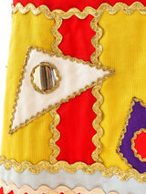 Malcolm Starr Embellished Patchwork Skirt Bottom arcadeshops.com