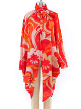 Dries Van Noten Caped Kimono Sleeve Top Top arcadeshops.com