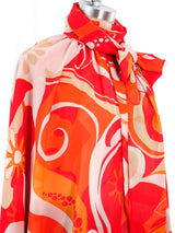 Dries Van Noten Caped Kimono Sleeve Top Top arcadeshops.com