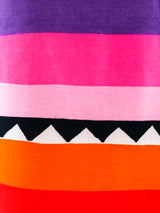 Rainbow Striped Wrap Skirt Bottom arcadeshops.com