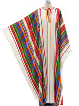 Rainbow Striped Caftan Dress arcadeshops.com