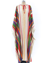 Rainbow Striped Caftan Dress arcadeshops.com