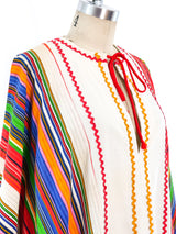 Rainbow Striped Caftan Dress arcadeshops.com