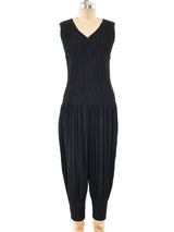 Issey Miyake Plisse Pleated Jumpsuit Suit arcadeshops.com