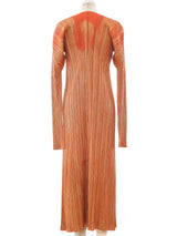 Issey Miyake Metallic Plisse Pleated Jacket Jacket arcadeshops.com