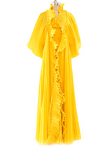 Zandra Rhodes Sunflower Pleated Ensemble Suit arcadeshops.com