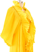 Zandra Rhodes Sunflower Pleated Ensemble Suit arcadeshops.com