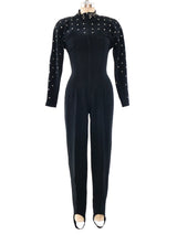 Studded Bodycon Jumpsuit Suit arcadeshops.com