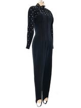 Studded Bodycon Jumpsuit Suit arcadeshops.com