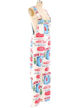Jim Dandy Novelty Printed Overalls Suit arcadeshops.com
