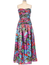 Albert Nipon Floral Paisley Dress Dress arcadeshops.com