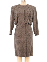 Chloe Printed Silk Dress Dress arcadeshops.com