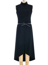 Pierre Cardin Sleeveless Crepe Dress Dress arcadeshops.com