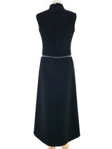 Pierre Cardin Sleeveless Crepe Dress Dress arcadeshops.com