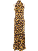 Novelty Nut Print Sleeveless Dress Dress arcadeshops.com