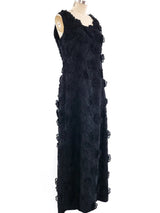 Dimensional Lace Maxi Dresss Dress arcadeshops.com