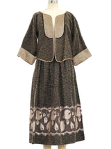 Geoffrey Beene Tweed and Lace Skirt Ensemble Suit arcadeshops.com