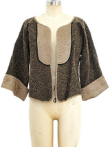 Geoffrey Beene Tweed and Lace Skirt Ensemble Suit arcadeshops.com