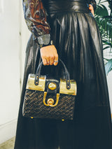 Domed Top Handle Basket Bag Accessory arcadeshops.com