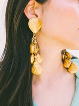 Dominique Aurientis Shell Charm Earrings Accessory arcadeshops.com