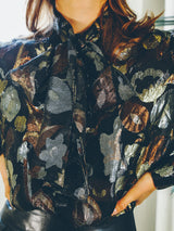 Koos Van Den Akker Metallic Blouse Top arcadeshops.com