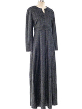 Silver Lurex Maxi Dress Dress arcadeshops.com
