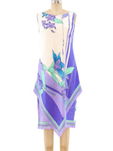 Orchid Printed Sleeveless Scarf Dress Dress arcadeshops.com