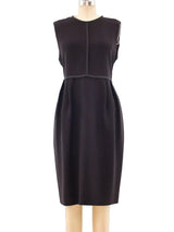 Chloe Sleeveless Chocolate Dress Dress arcadeshops.com