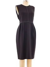 Chloe Sleeveless Chocolate Dress Dress arcadeshops.com