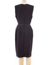 Chloe Sleeveless Chocolate Dress Dress arcadeshops.com