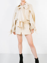 Chanel Paris Dubai Convertible Caped Parka Jacket arcadeshops.com