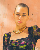 Alexis Kirk Goldtone Collar Necklace Jewelry arcadeshops.com