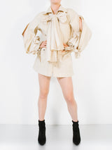 Chanel Paris Dubai Convertible Caped Parka Jacket arcadeshops.com