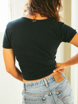 Disco Glitter Baby Tee T-shirt arcadeshops.com