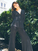 1970's Polka Dot Pant Suit Suit arcadeshops.com