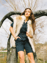 1969 Yves Saint Laurent Safari Romper Jumpsuit arcadeshops.com