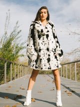 Gianfranco Ferre Cowl Neck Fur Sweater Top arcadeshops.com