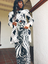 Graphic Printed Palazzo Pants Bottom arcadeshops.com