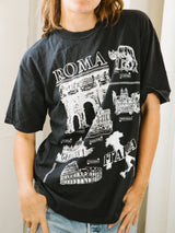Rome Italy Tourism Tee T-shirt arcadeshops.com